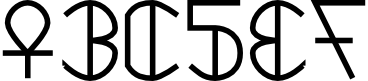 hexadecimal digits realized